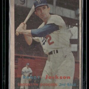 1957 Topps Baseball #130 Ransom J. Jackson, Jr.