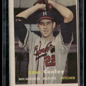 1957 Topps Baseball #28 Donald Eugene Conley