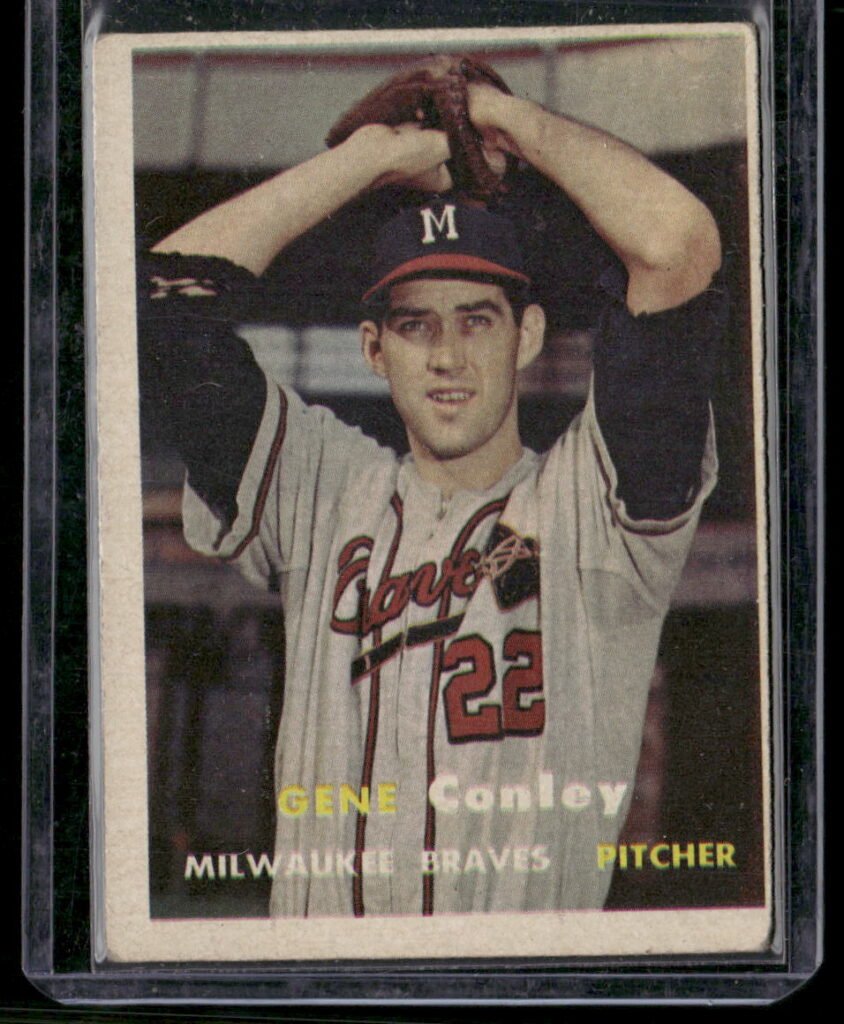 1957 Topps Baseball #28 Donald Eugene Conley