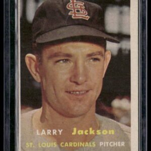 1957 Topps Baseball #196 Lawrence C. Jackson