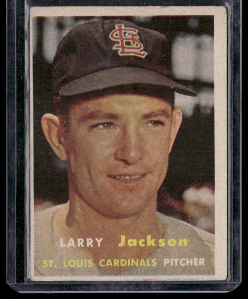 1957 Topps Baseball #196 Lawrence C. Jackson