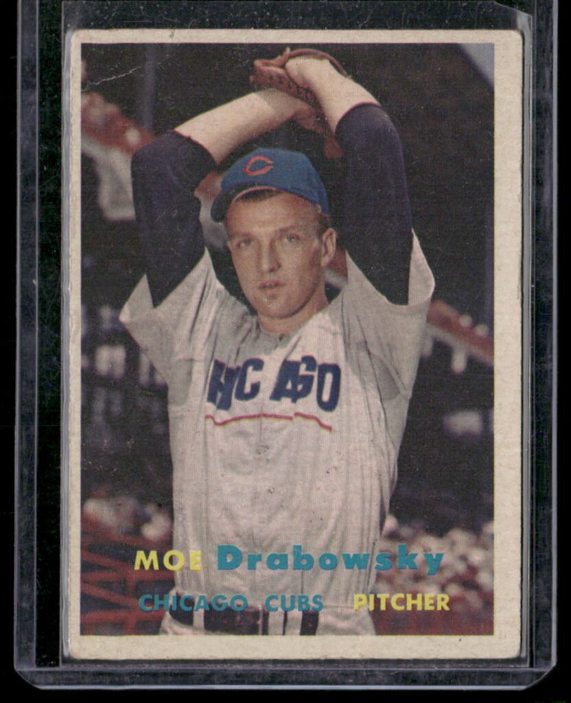 1957 Topps Baseball Myron "Moe"Drabowsky #84