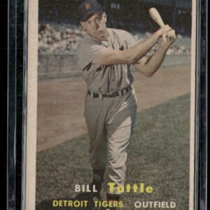 1957 Topps Baseball #72 William R. Tuttle