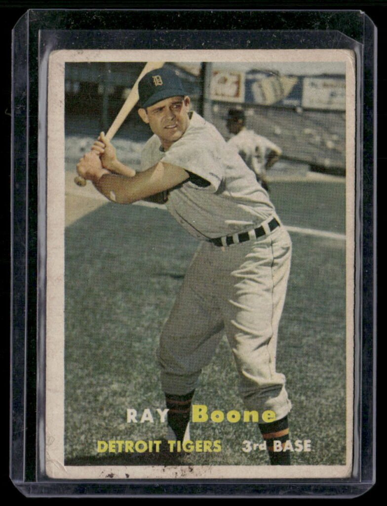 1957 Topps Baseball #102 Raymond O. Boone