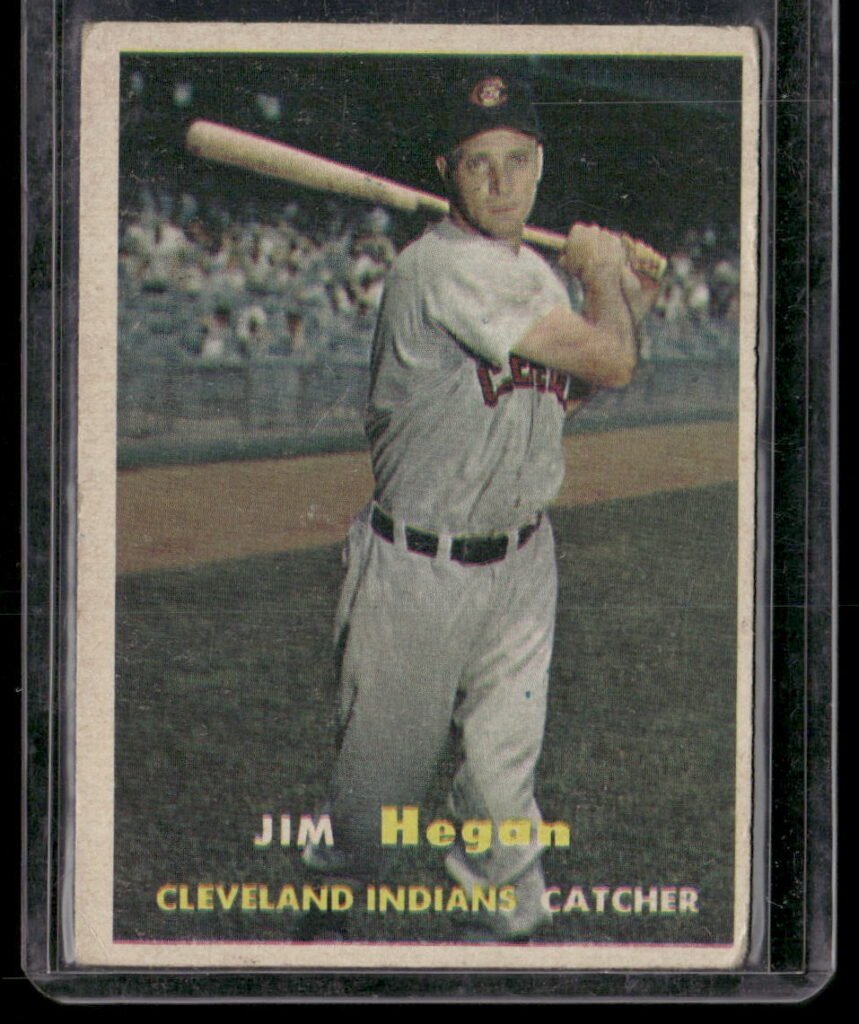 1957 Topps Baseball #136 James E. Hegan
