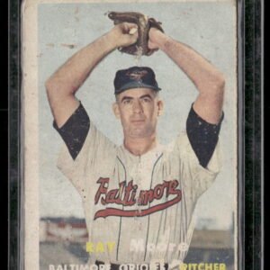 1957 Topps Baseball #106 Raymond L. Moore