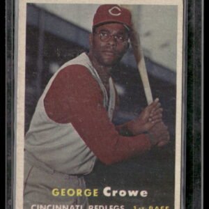 1957 Topps Baseball #73 George D. Crowe