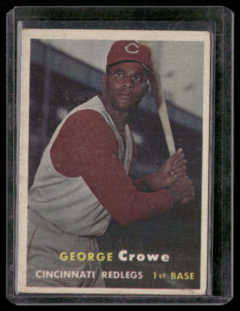 1957 Topps Baseball #73 George D. Crowe