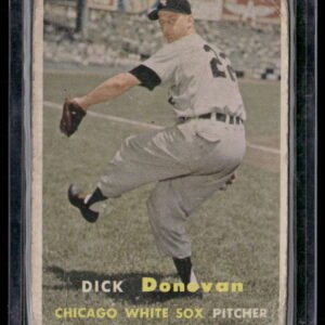 1957 Topps Baseball #181 Richard E. Donovan