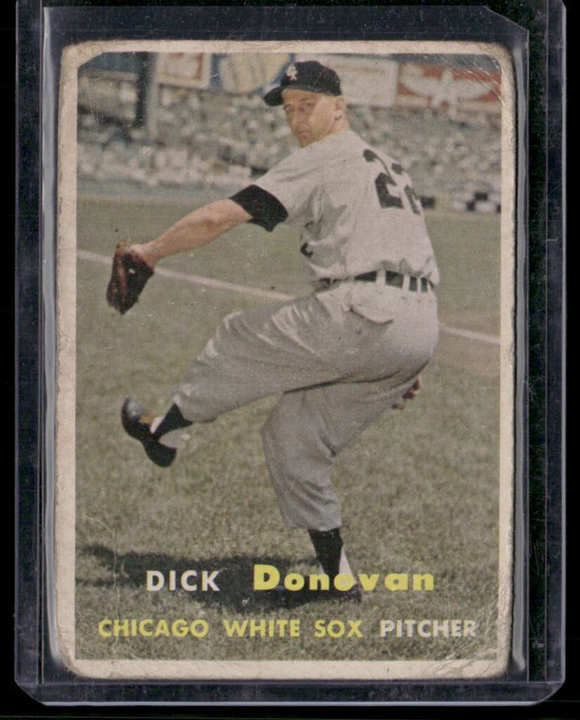 1957 Topps Baseball #181 Richard E. Donovan