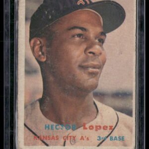 1957 Topps Baseball #6 Hector H. Lopez
