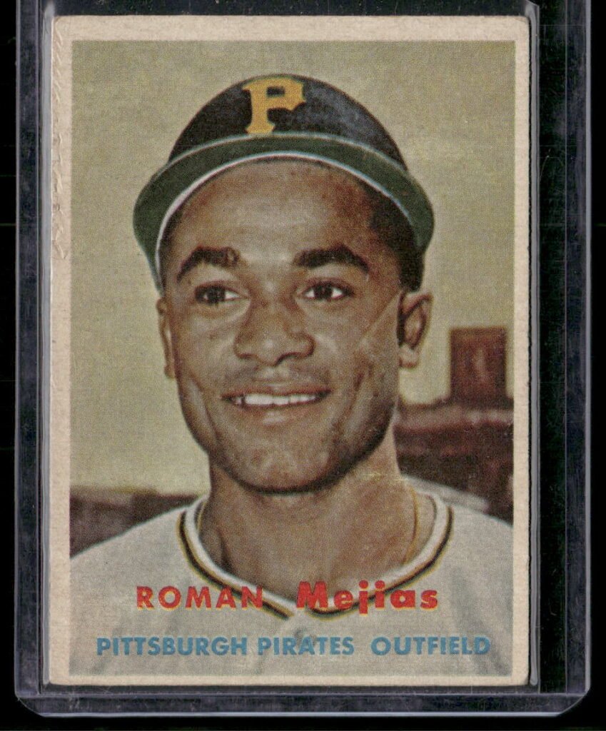 1957 Topps Baseball #362 Roman G. Mejia