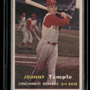 1957 Topps Baseball #9 John E. Temple