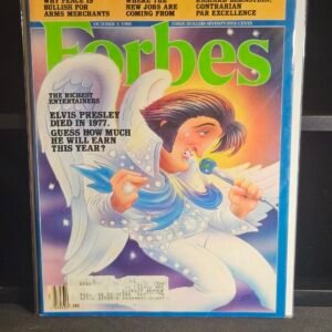 FORBES Magazine October 1988 Elvis Presley