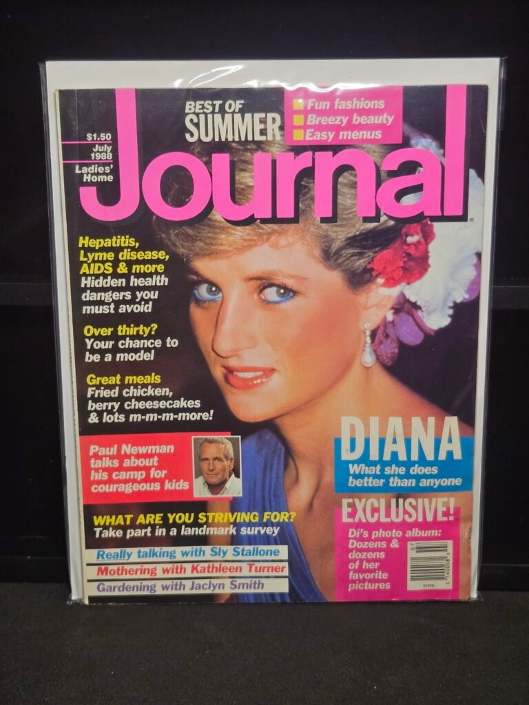 LADIES HOME JOURNAL Magazine July 1988 Princess Diana