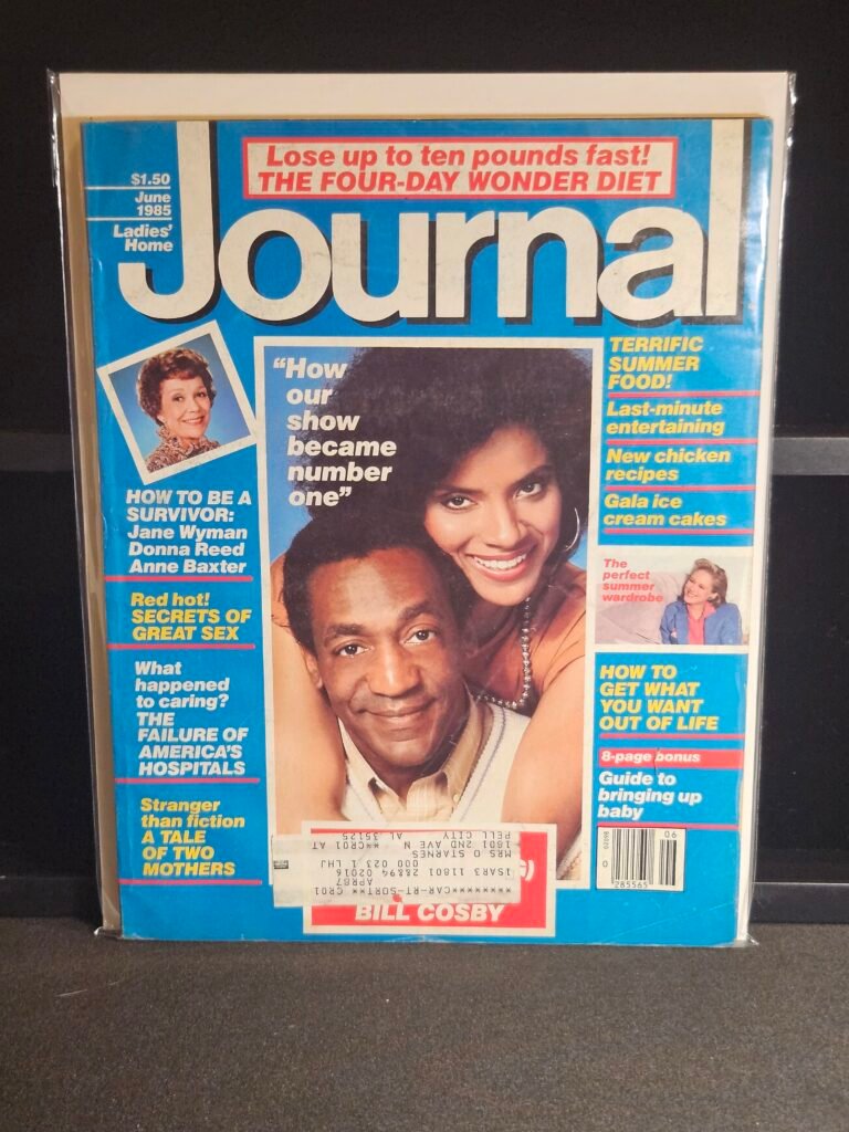 LADIES HOME JOURNAL June 1985 Bill Cosby - Felicia Rashard