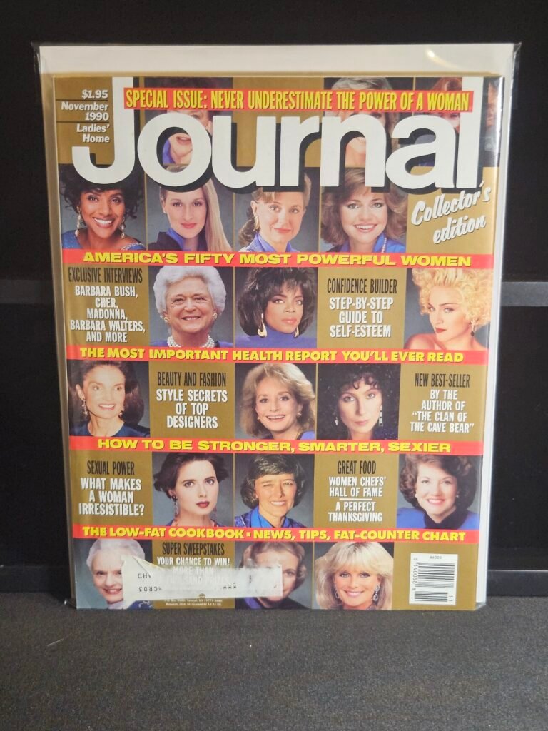 LADIES HOME JOURNAL November 1990 Power of a Woman Special Issue
