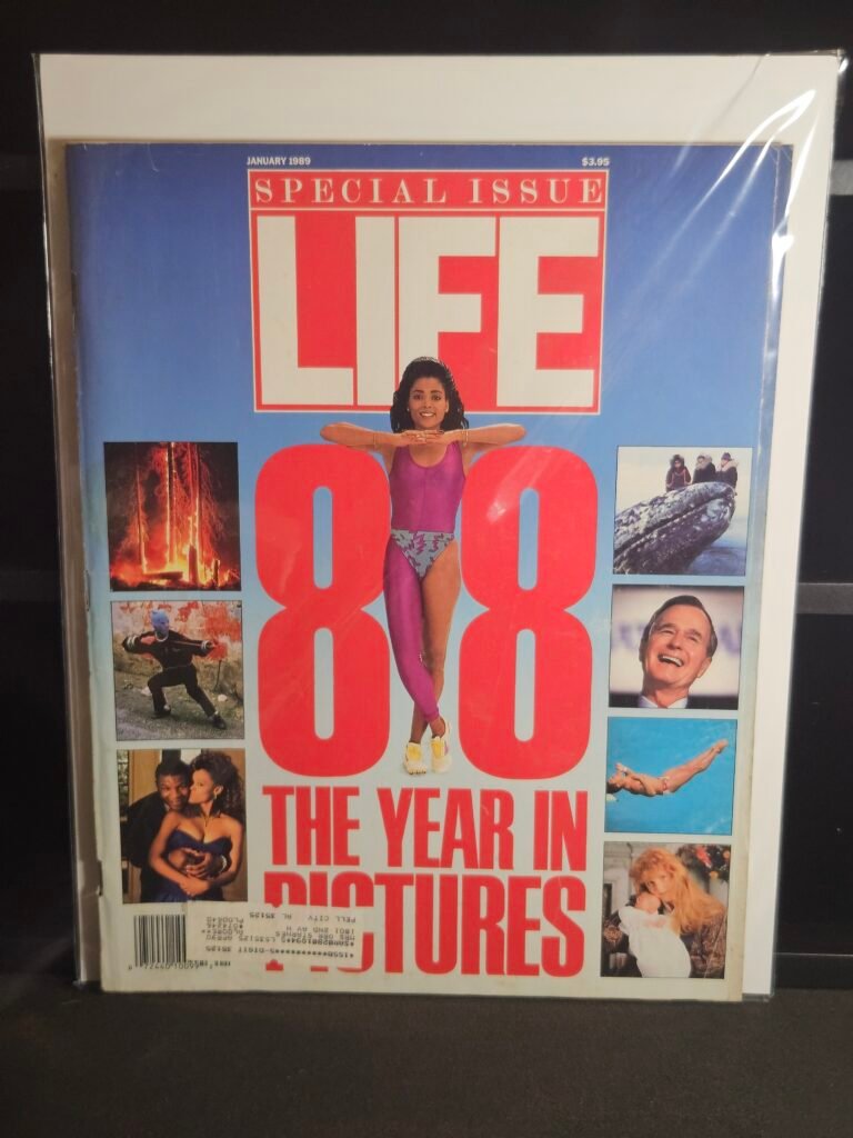 LIFE Magazine January 1989 Florence Griffith-Joyner - George Bush Sr. - Mike Tyson - Robin Givens