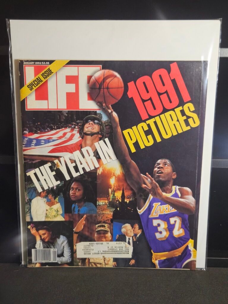 LIFE Magazine January 1992 Magic Johnson THE YEAR IN PICTURES