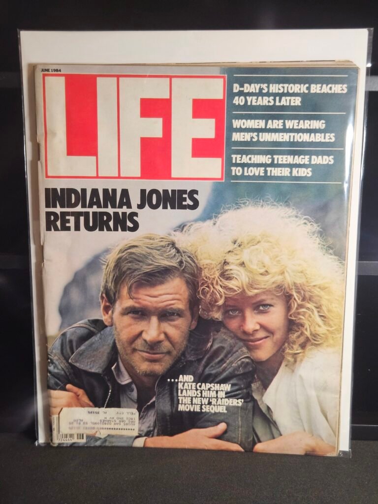 LIFE Magazine June 1984 Harrison Ford - Kate Capshaw (Indiana Jones and the Temple of Doom)