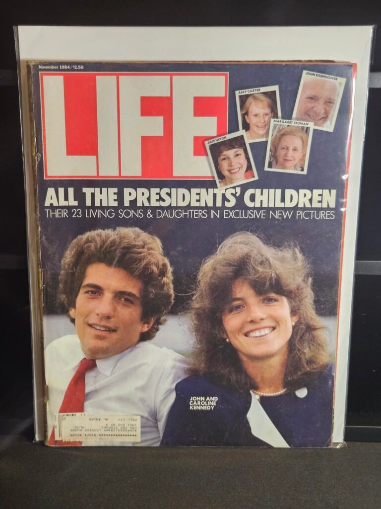 LIFE Magazine November 1984 John Kennedy Jr. - Caroline Kennedy