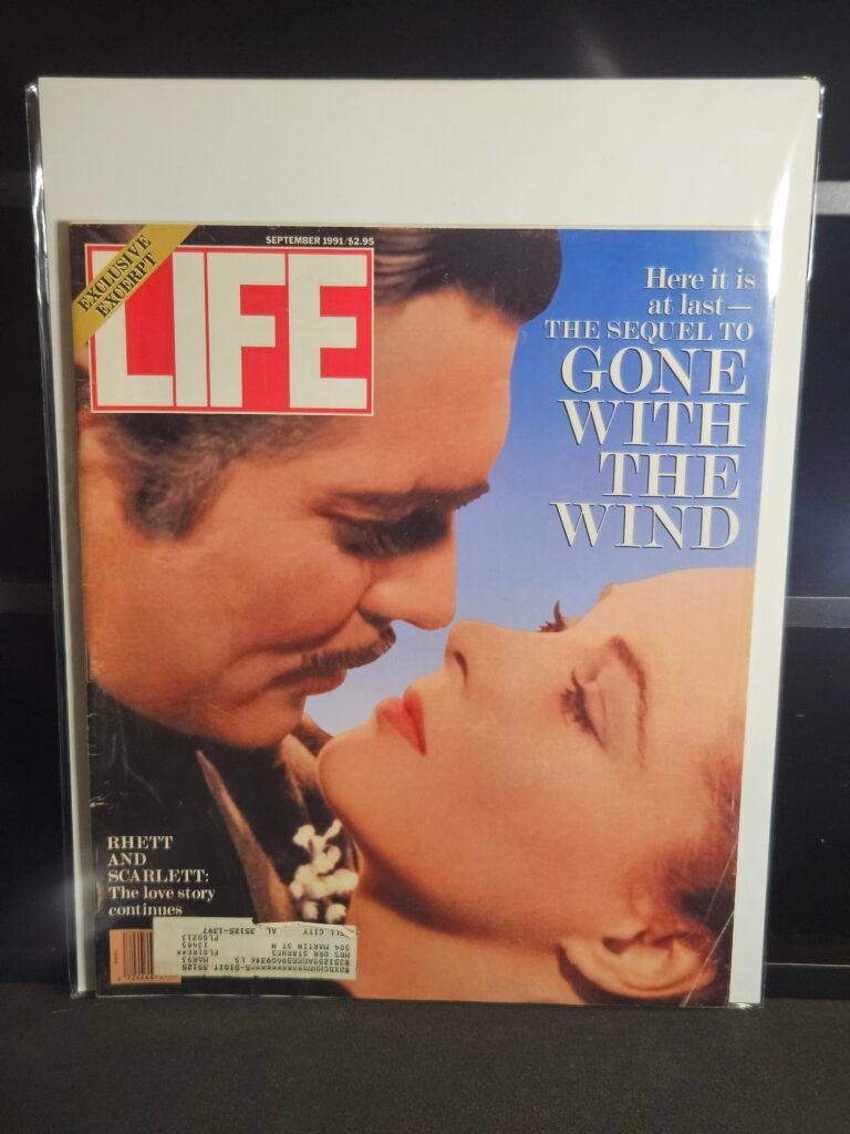 LIFE Magazine September 1991 Clark Gable (Rhett Butler) - Vivien Leigh (Scarlett O'Hara)