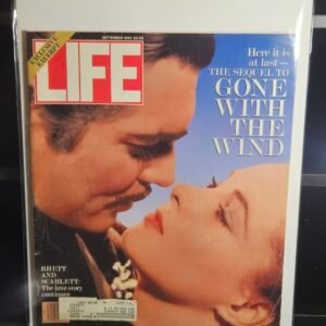 LIFE Magazine September 1991 Clark Gable (Rhett Butler) - Vivien Leigh (Scarlett O'Hara)