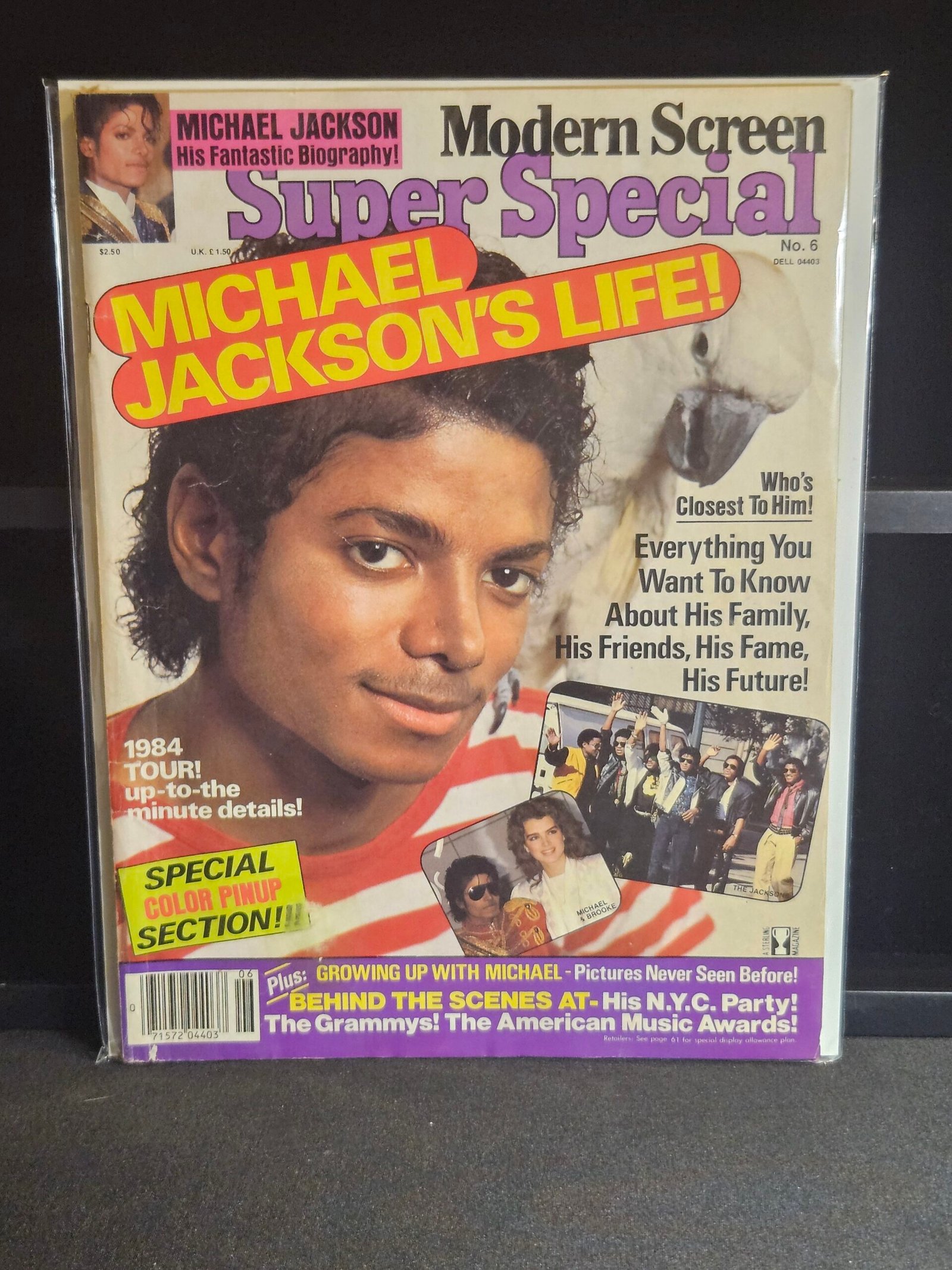 MODERN SCREEN Magazine No. 6 1984 Michael Jackson