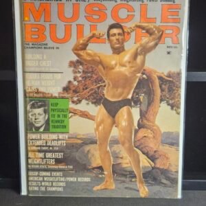 MUSCLE BUILDER Magazine November 1966 John F. Kennedy Frank Zane (1st Cover) Clarence Ross (Back Cover)