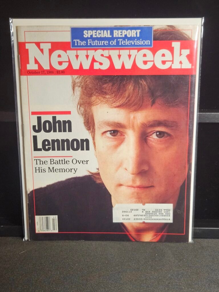 NEWSWEEK Magazine October 1988 John Lennon