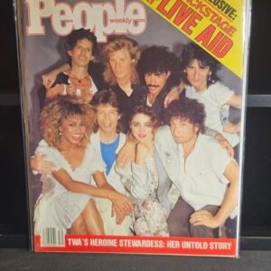 PEOPLE Magazine July 1985 Tina Turner - Madonna - Mick Jagger -Bob Dylan - Richards