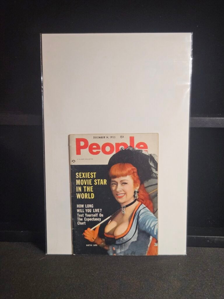 PEOPLE TODAY Magazine December 1955 Martine Carol