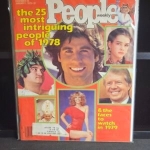 PEOPLE WEEKLY Magazine December 1979 John Travolta John Belushi Cheryl Tiegs Jimmy Carter Pope John Paul II