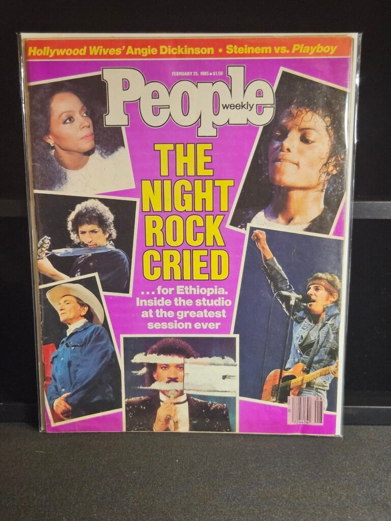 PEOPLE WEEKLY Magazine February 1985 Diana Ross - Michael Jackson - Bob Dylan - Rickey Nelson - Bruce Springsteen