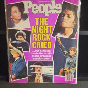 PEOPLE WEEKLY Magazine February 1985 Diana Ross - Michael Jackson - Bob Dylan - Rickey Nelson - Bruce Springsteen