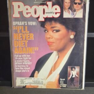 PEOPLE WEEKLY Magazine January 1991 Oprah Winfrey Tom Cruise Nicole Kidman