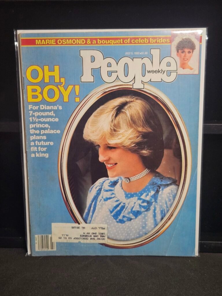 PEOPLE WEEKLY Magazine July 1982 Princess Dianna Marie Osmond