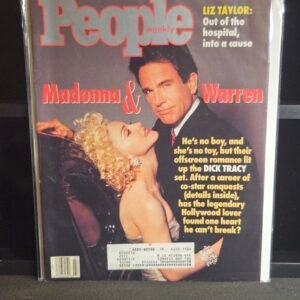 PEOPLE WEEKLY Magazine July 1990 Madonna Warren Beatty