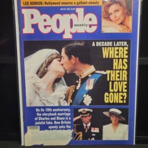 PEOPLE WEEKLY Magazine July 1991 Princess Dianna Prince Charles Lee Remick