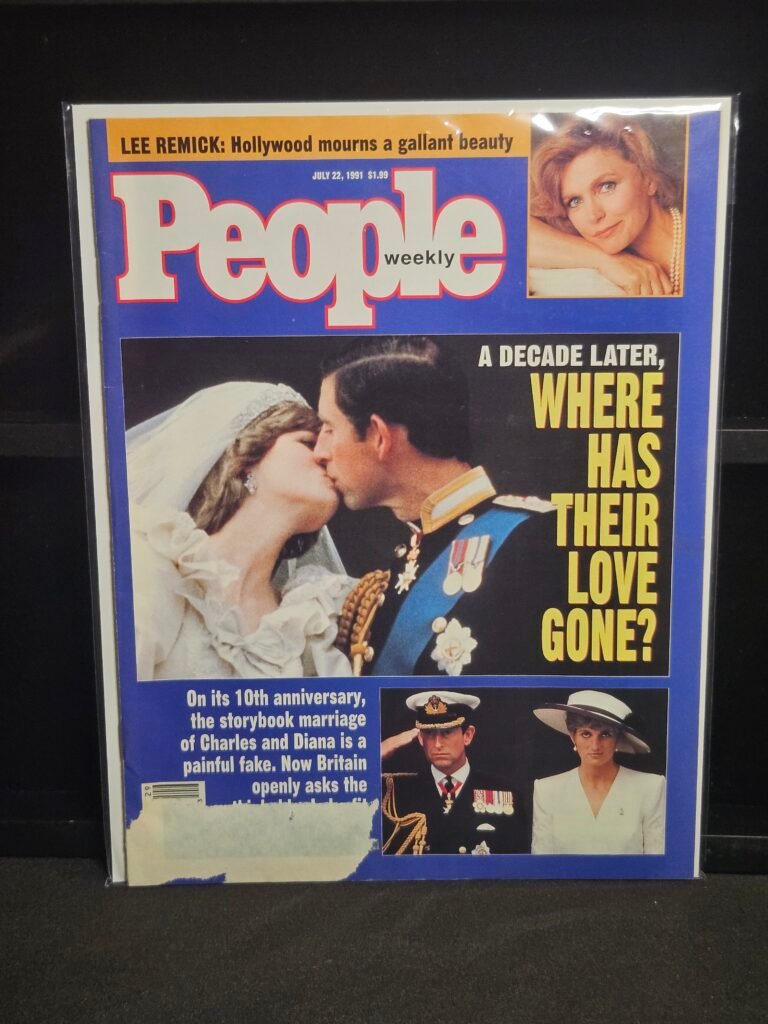 PEOPLE WEEKLY Magazine July 1991 Princess Dianna Prince Charles Lee Remick