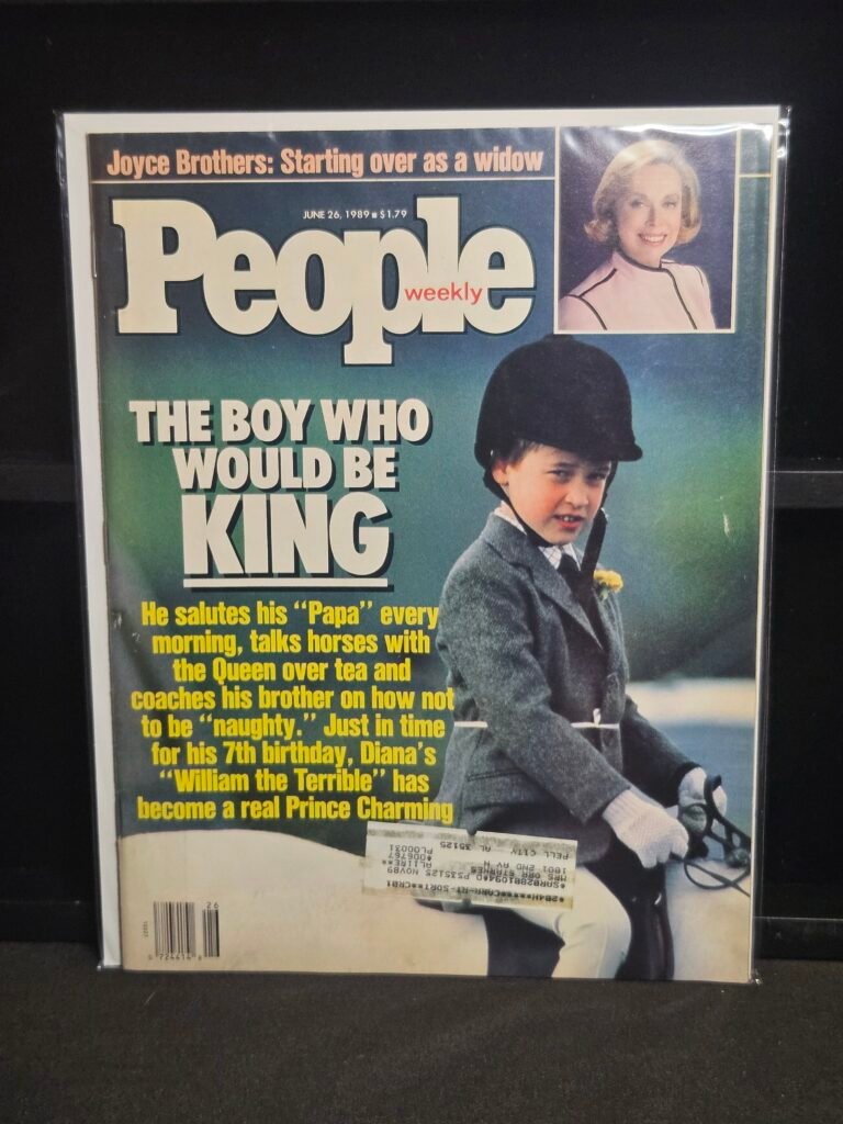 PEOPLE WEEKLY Magazine June 1989 Prince William Joyce Brothers
