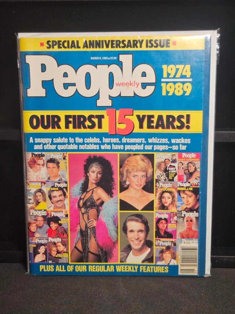 PEOPLE WEEKLY Magazine March 1989 Princess Dianna Cher Henry Winkler