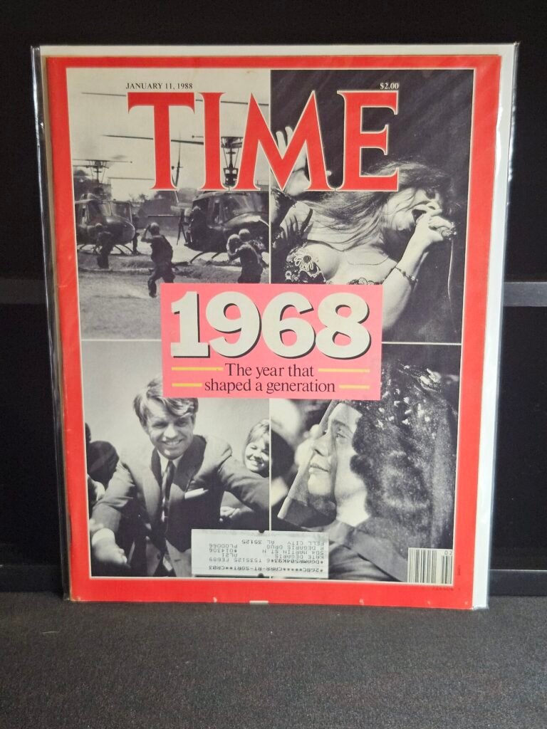 TIME Magazine January 11 1988 Janis Joplin - Coretta Scott King - Robert Kennedy