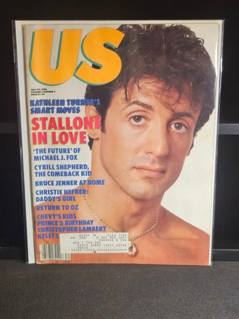 US Magazine July 1985 Sylvester Stallone