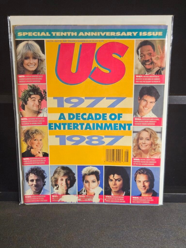US Magazine July 1987 Princess Diana - Michael Jackson - Bruce Spingsteen - Tom Cruise - Eddie Murphy