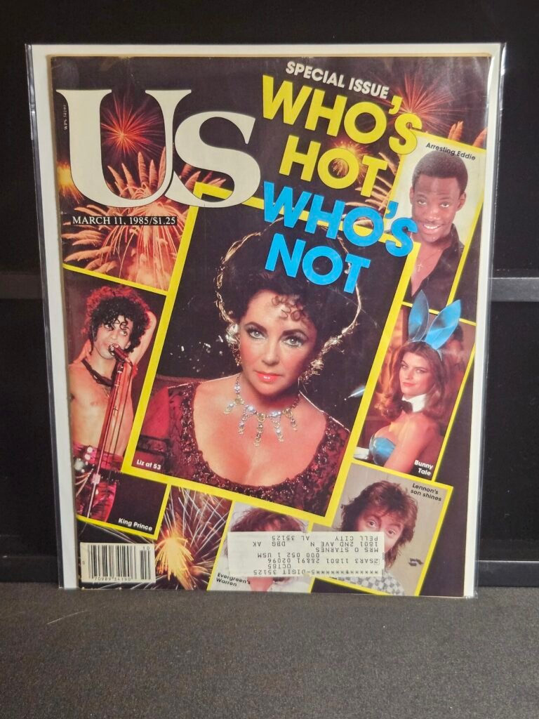 US Magazine March 1985 Elizabeth Taylor Eddie Murphy Brooke Shields Prince