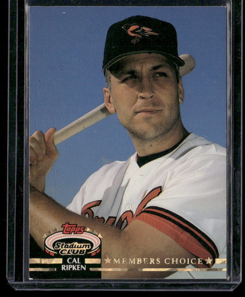1992 Topps Stadium Club #595 Cal Ripken Jr.