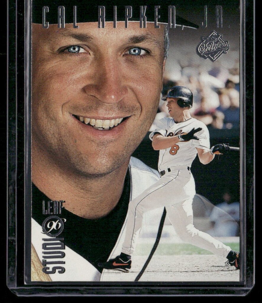 1996 Leaf Studio #1 Cal Ripken Jr.
