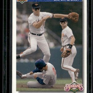 1992 Upper Deck Bloodlines #82 Cal Ripken Jr. & Billy Ripken