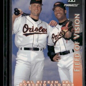 1997 Pinnacle Field of Vision #183 Cal Ripken Jr. & Roberto Alomar